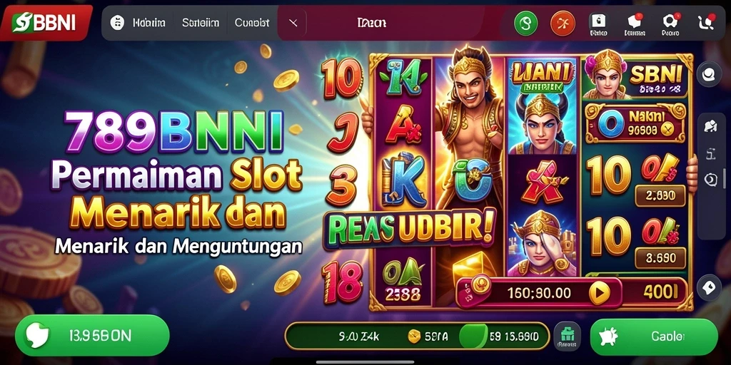 Tampilan gameplay slot yang menarik di 789BNI.