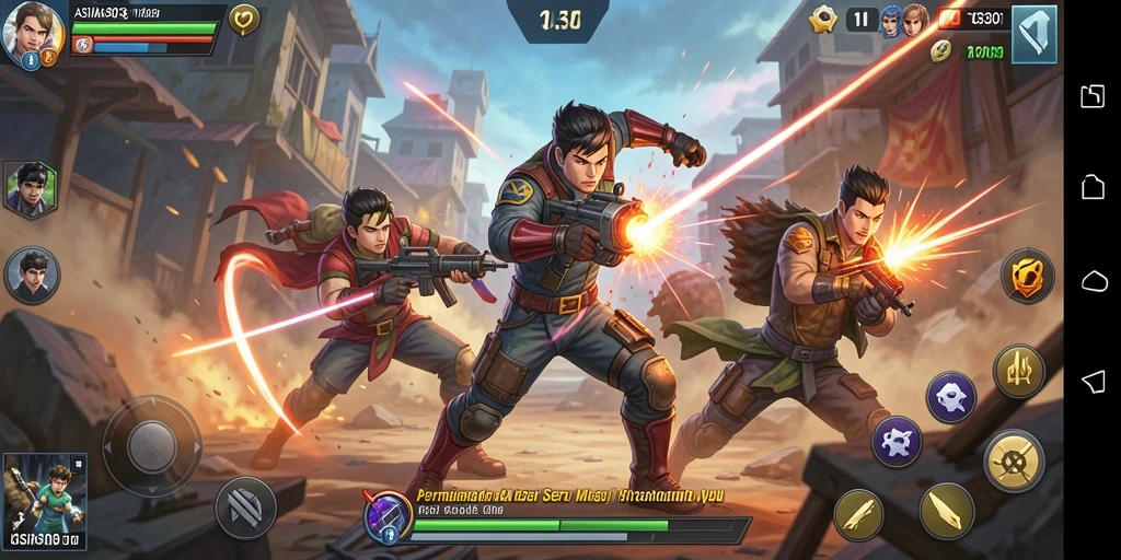 Screenshot dari gameplay ASIA303 yang menampilkan aksi mendebarkan.