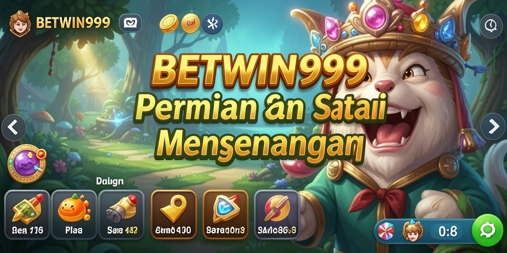 Tampak gameplay BETWIN999 yang seru dan interaktif dengan berbagai tantangan menarik.