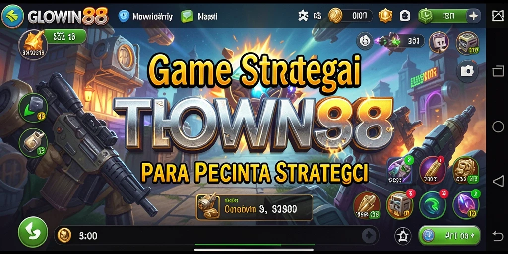 Screenshot GLOWIN88 menampilkan momen intens gameplay strategi.