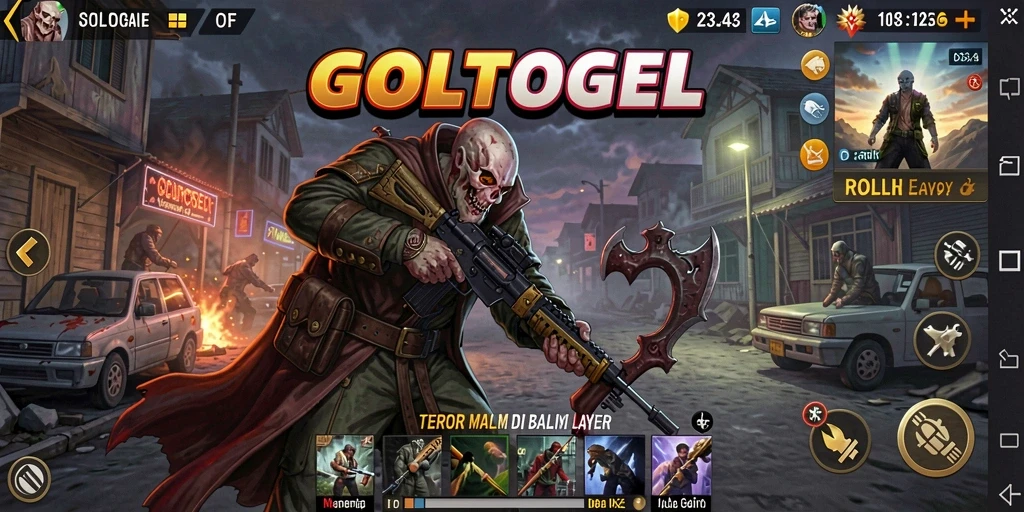 GOLTOGEL menampilkan momen mendebarkan dalam gameplay teror.