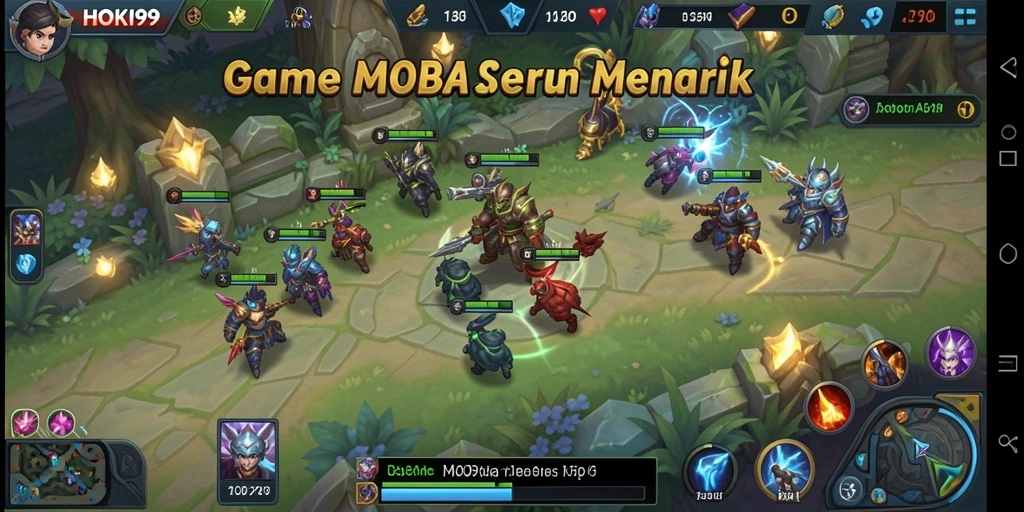 Gameplay intens dan seru dalam HOKI99 yang mendebarkan.