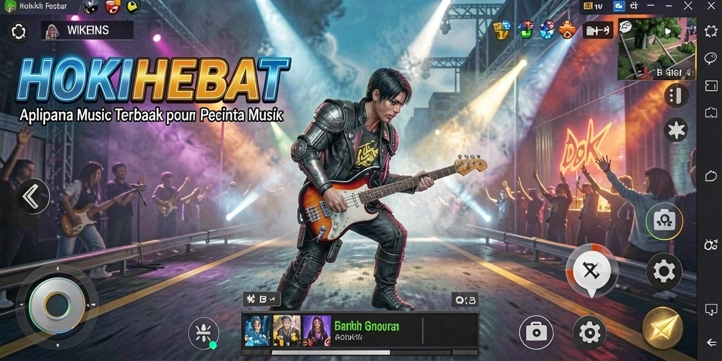 Tampilan gameplay HOKIHEBAT yang seru dan interaktif.