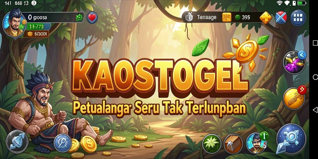 Tampilan gameplay seru di dunia KAOSTOGEL.