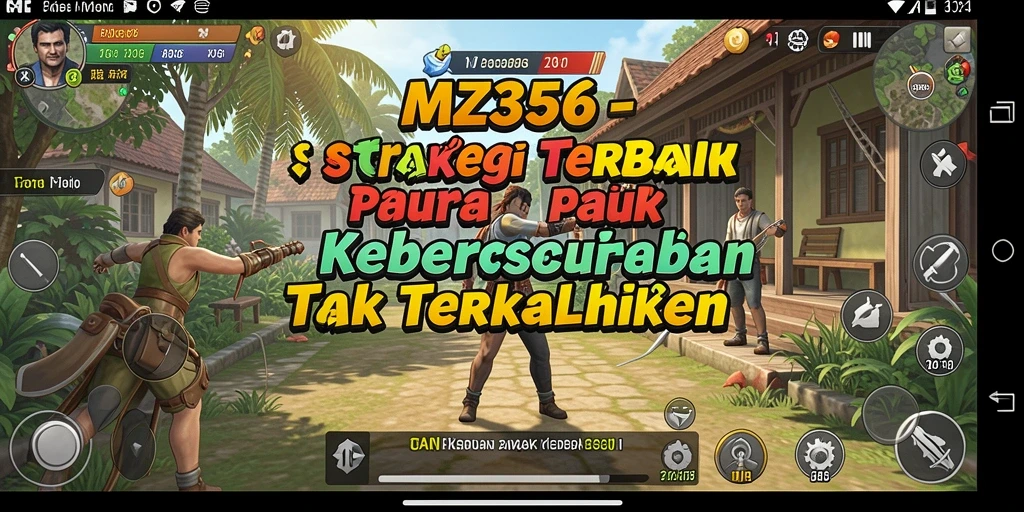 Tampilan gameplay MZ356 yang menegangkan dan penuh strategi.
