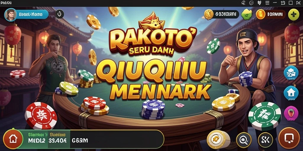 Screenshot PAKTOTO menampilkan aksi seru permainan QiuQiu.
