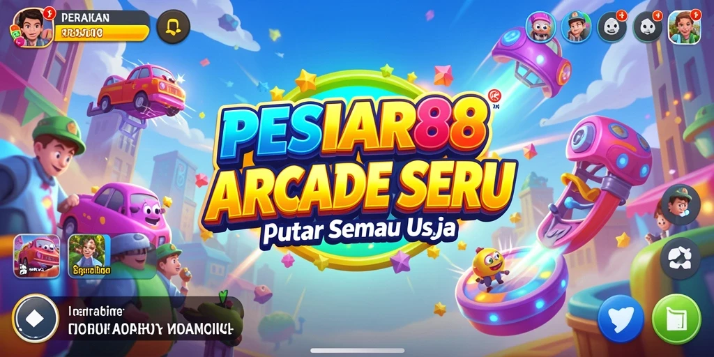 Screenshot gameplay PESIAR88 yang menampilkan aksi arcade seru.