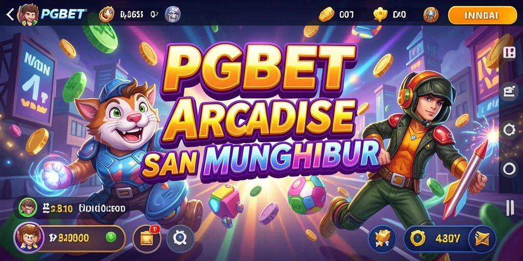 Screenshot PGBET menampilkan aksi seru gameplay Arcade.