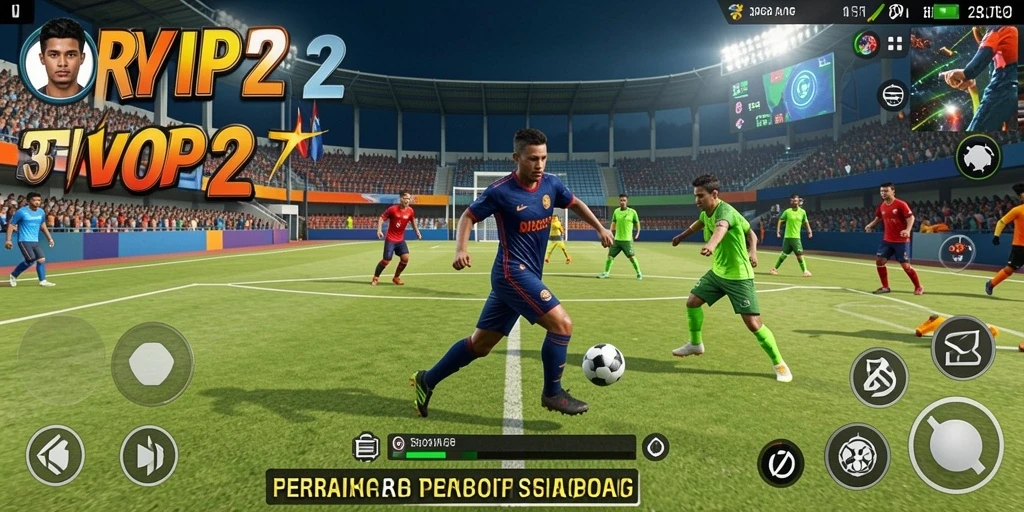 Tampilan gameplay RPVIP2 yang epik di lapangan.