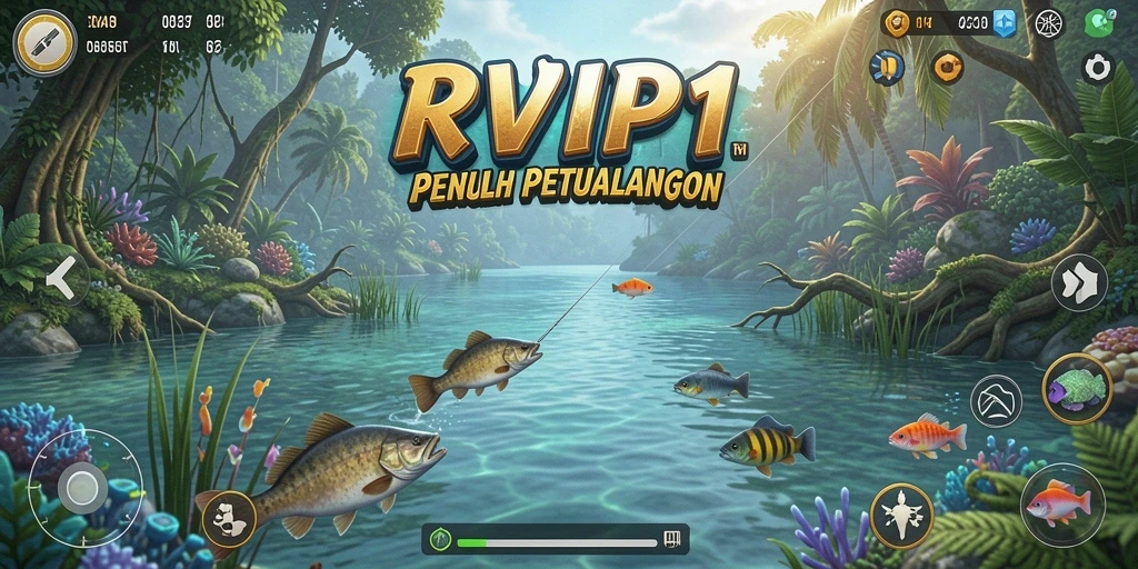 Gameplay memancing yang menakjubkan dan realistis dalam RVIP1.