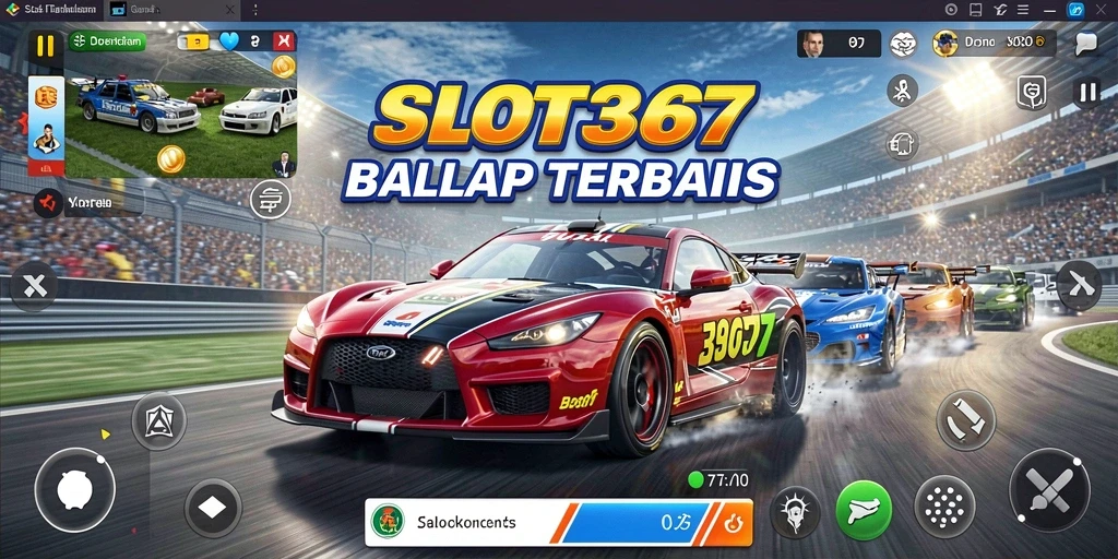 Gameplay SLOT367 menunjukkan aksi balapan yang menegangkan dan grafis yang memukau.
