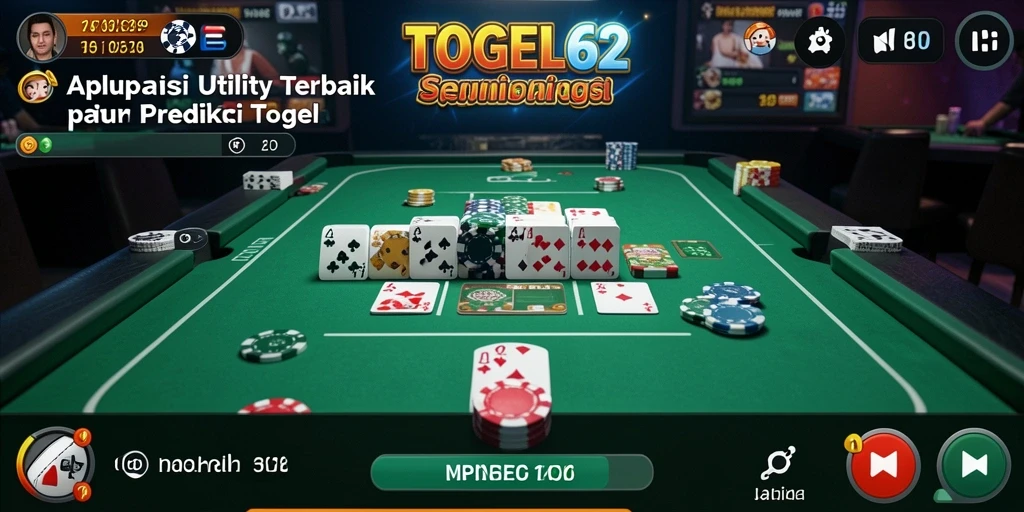 Tampilan antarmuka TOGEL62 yang user-friendly dan informatif.