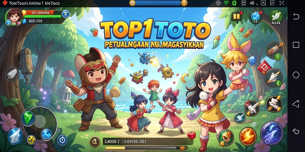 Gameplay seru dengan karakter Anime yang menarik.