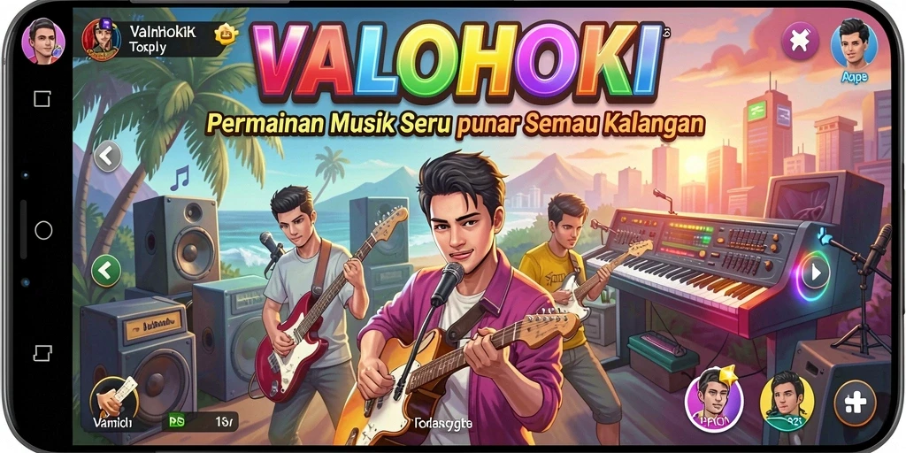 Screenshot VALOHOKI menampilkan gameplay menarik dan interaktif.
